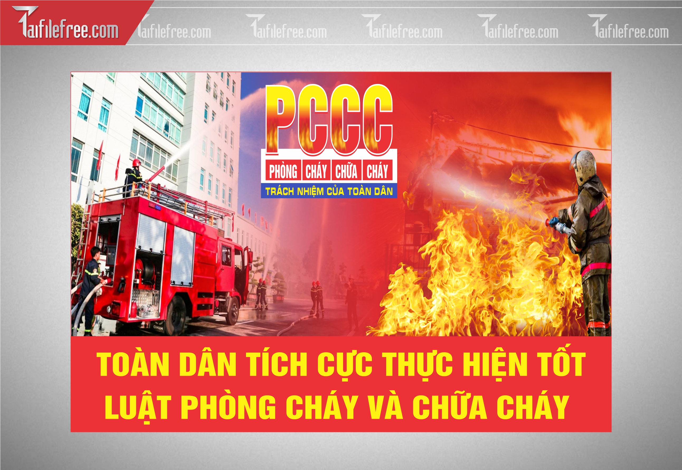 Background Biển Báo Phòng Cháy, Chữa Cháy BB47
