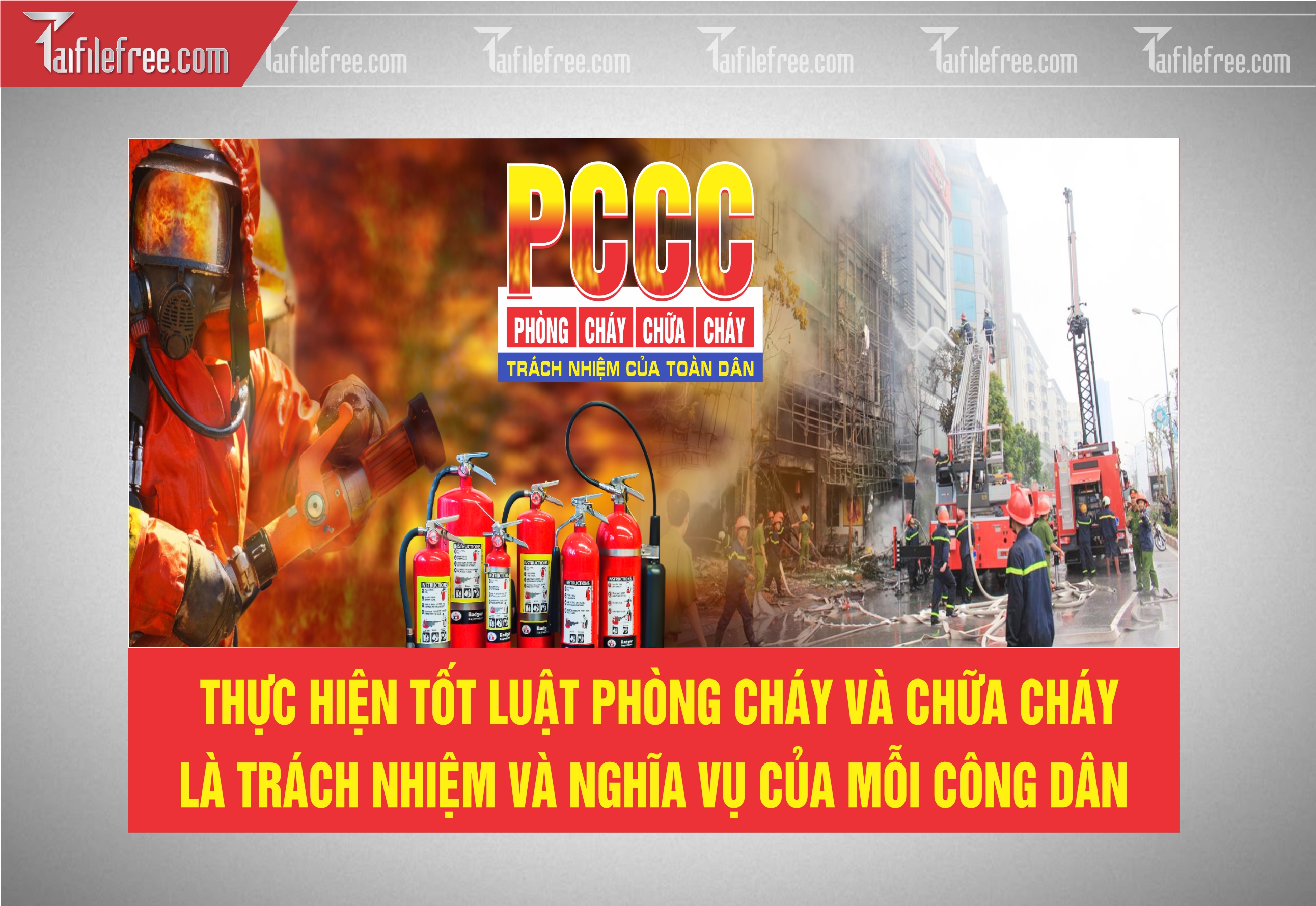 Background Biển Báo Phòng Cháy, Chữa Cháy BB48