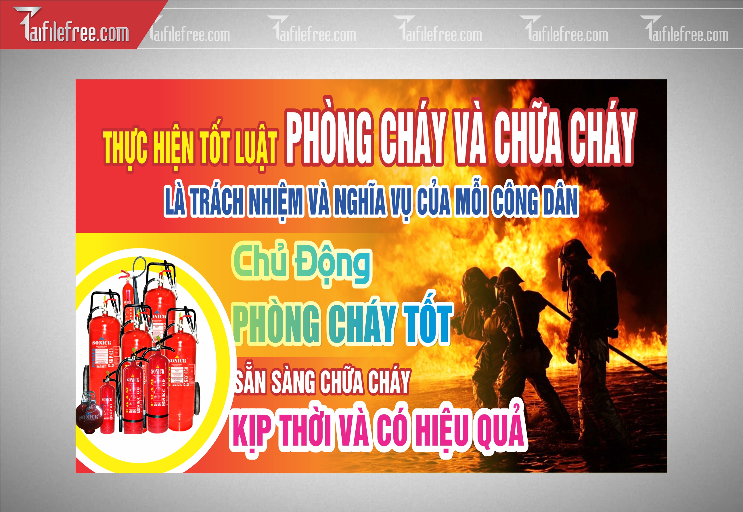 Background Biển Báo Phòng Cháy, Chữa Cháy BB50