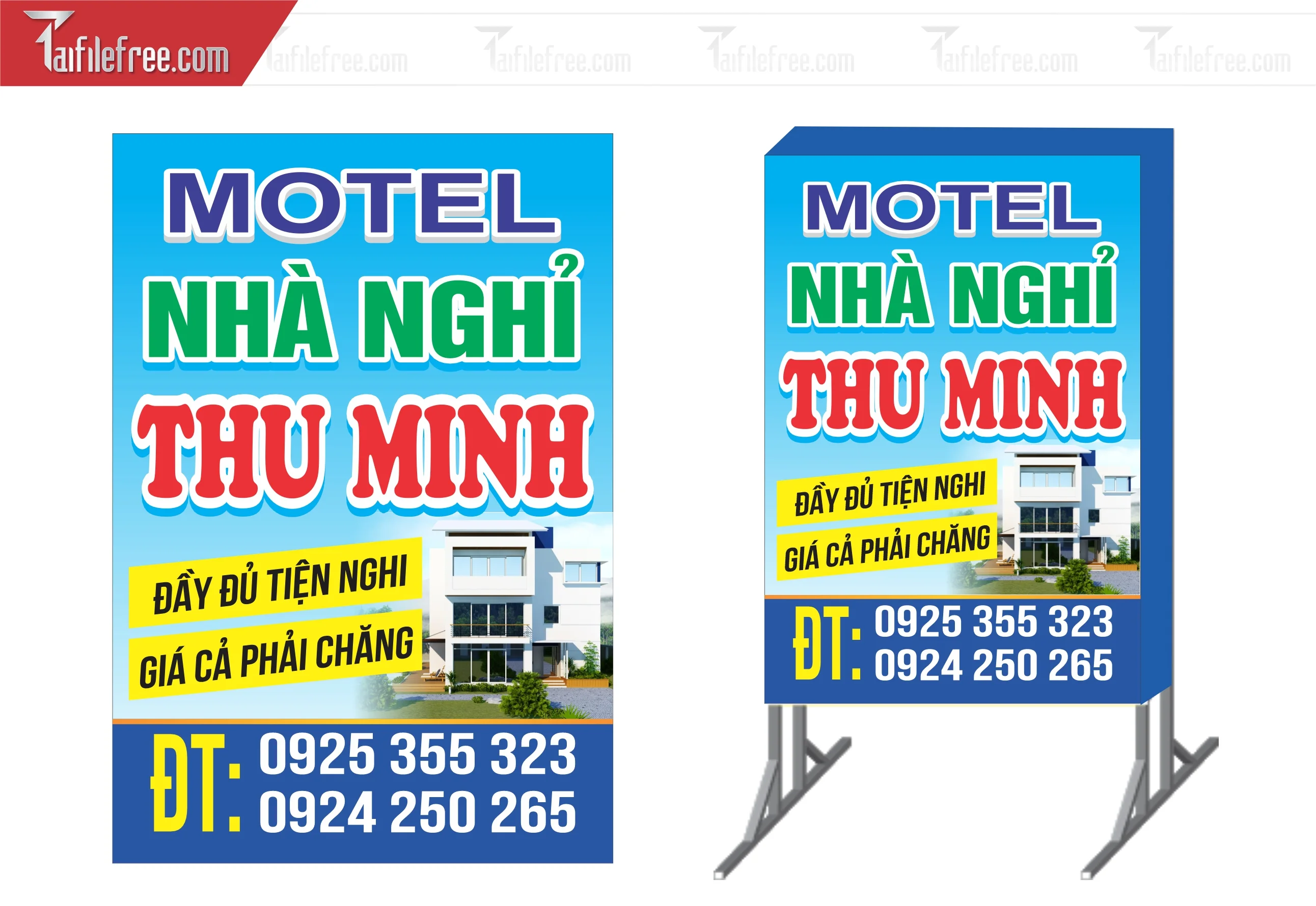 Biển Hiệu, Bảng Vẫy Hộp Đèn Nhà Nghĩ _BH198