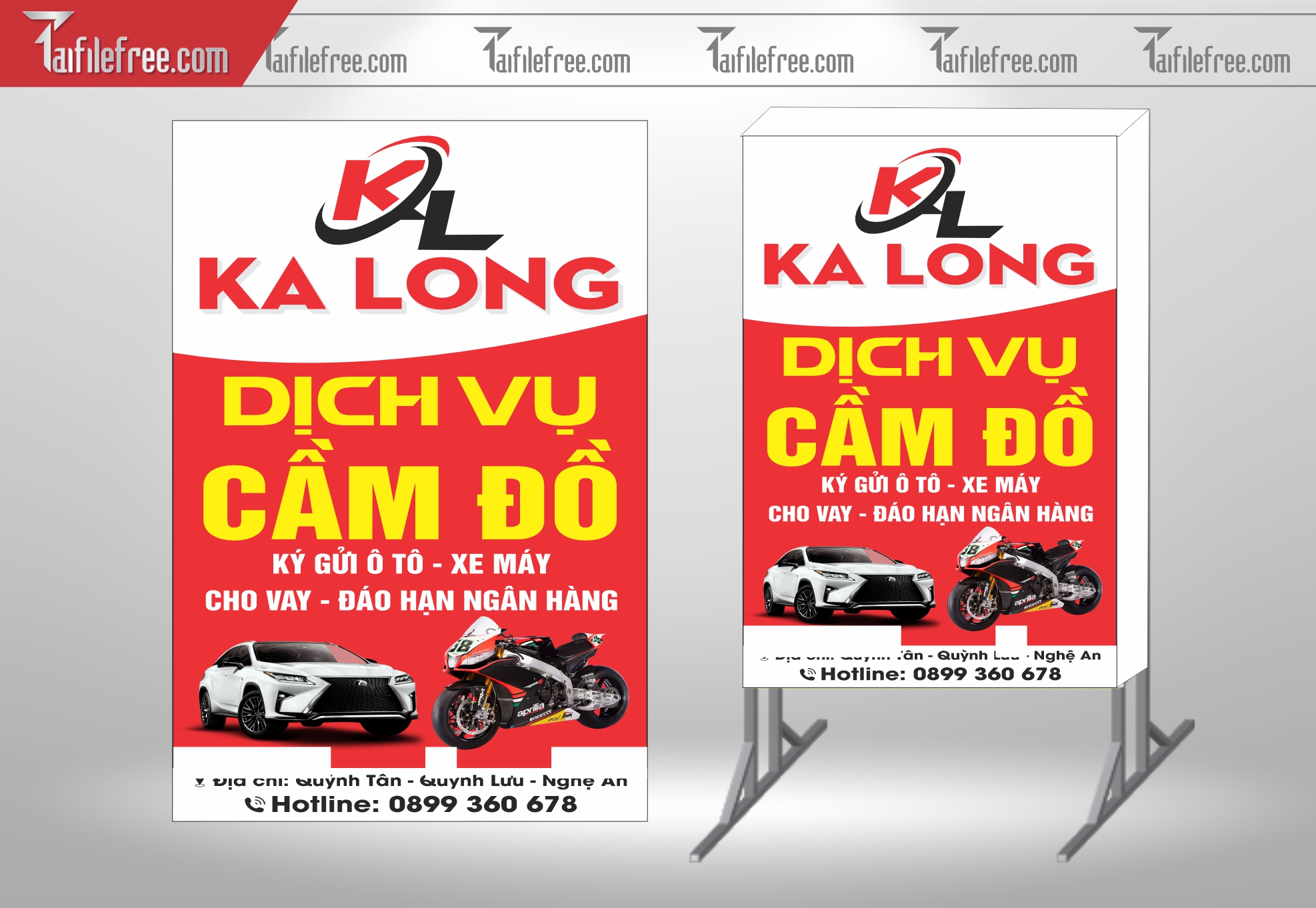 Biển Hiệu, Bảng Vẫy Hộp Đèn Tiệm Cầm Đồ_BH301
