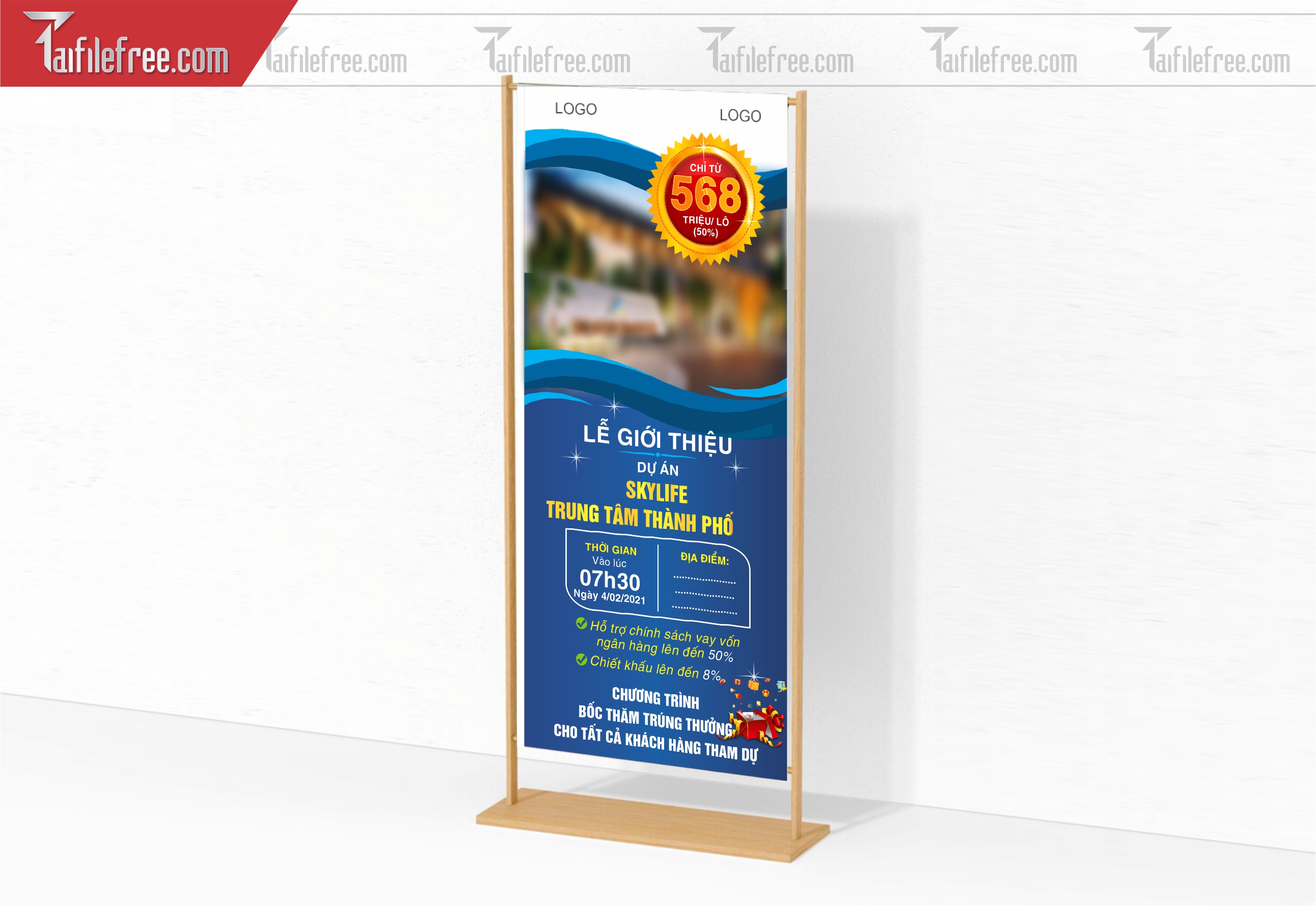 File Thiết Kế Standee Lễ Giới Thiệu Dự Án_BR31