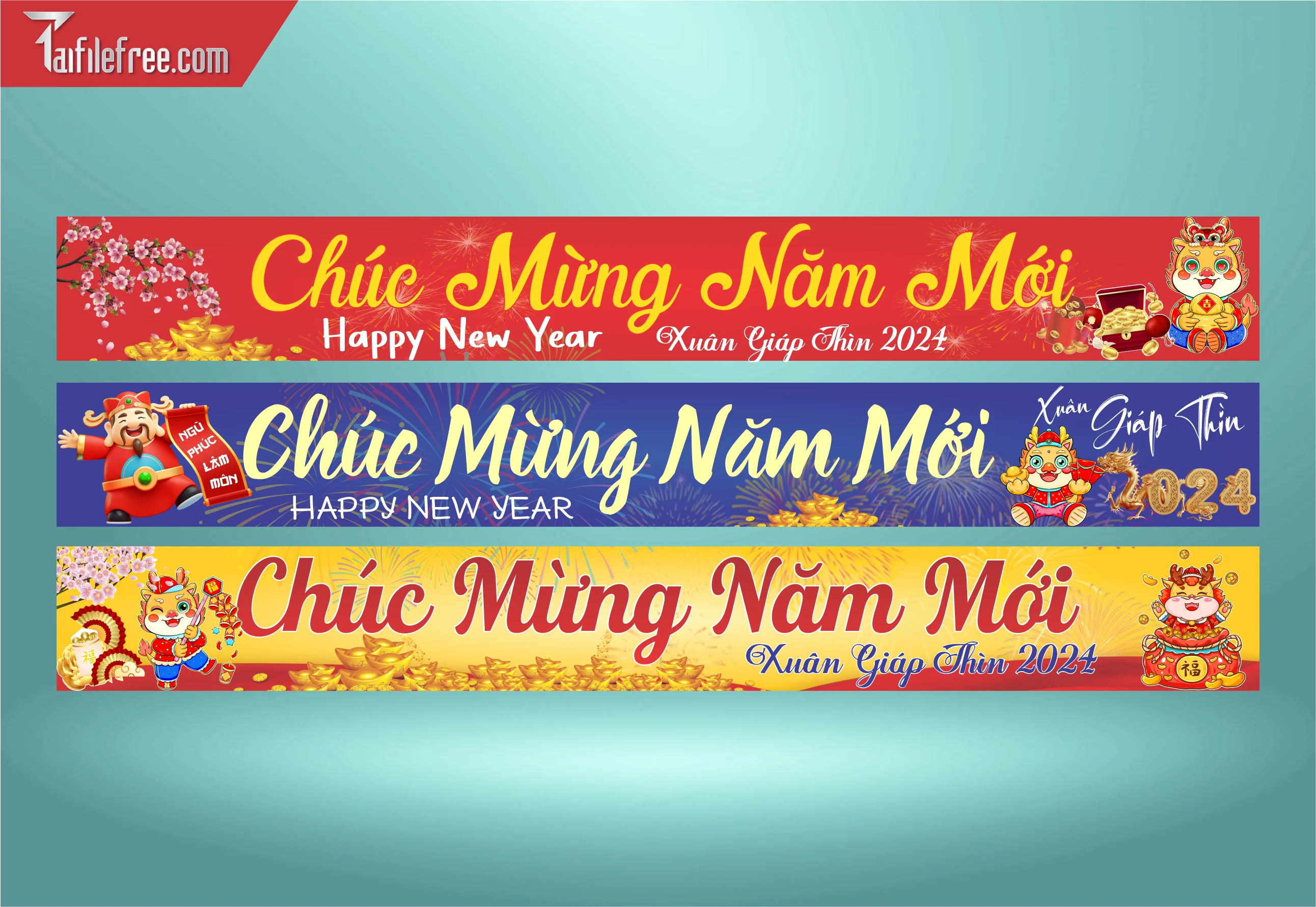 Băng Rôn Mừng Đảng - Mừng Xuân BRT03