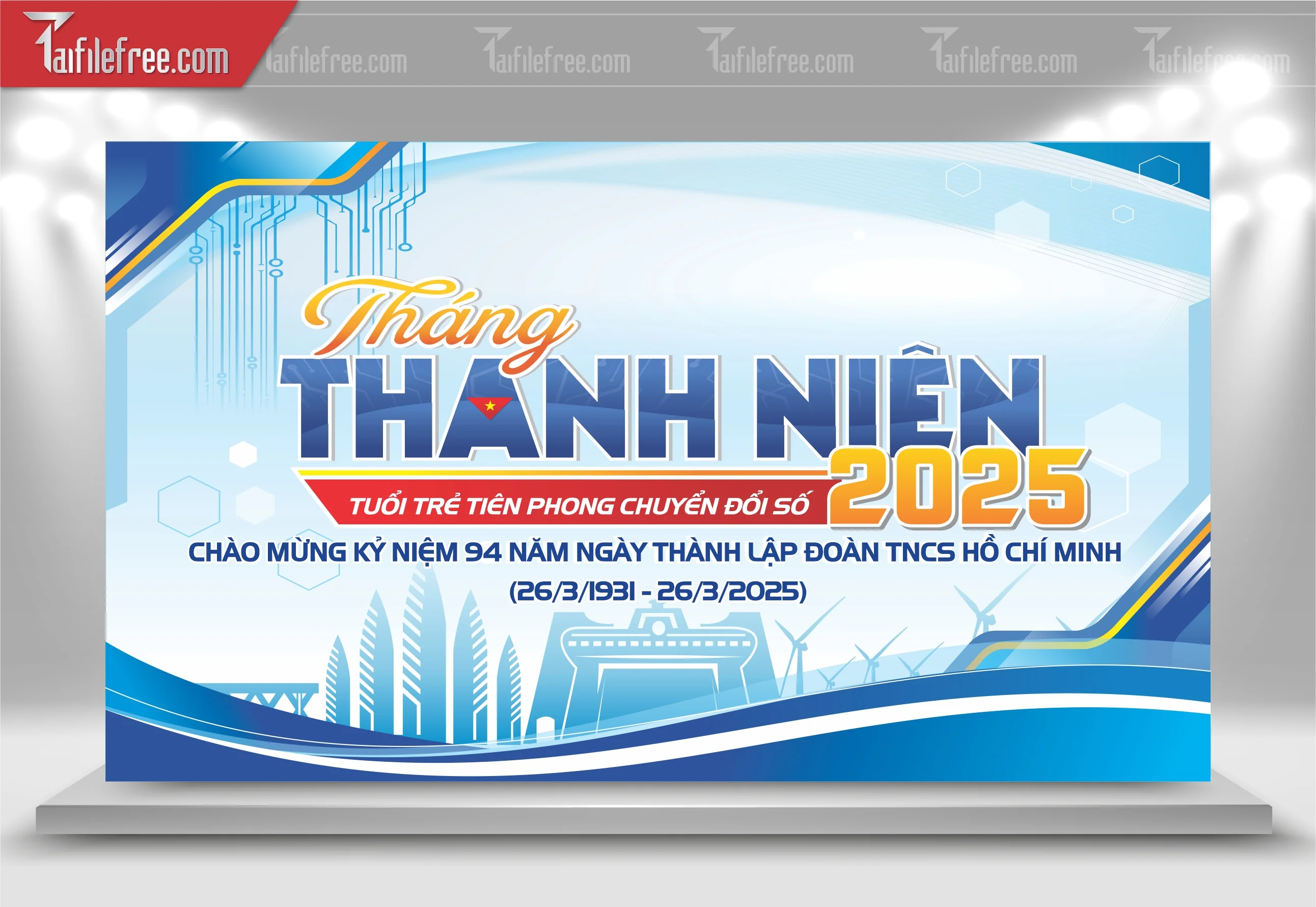 Background Sân Khấu Tháng Thanh Niên_DTN77