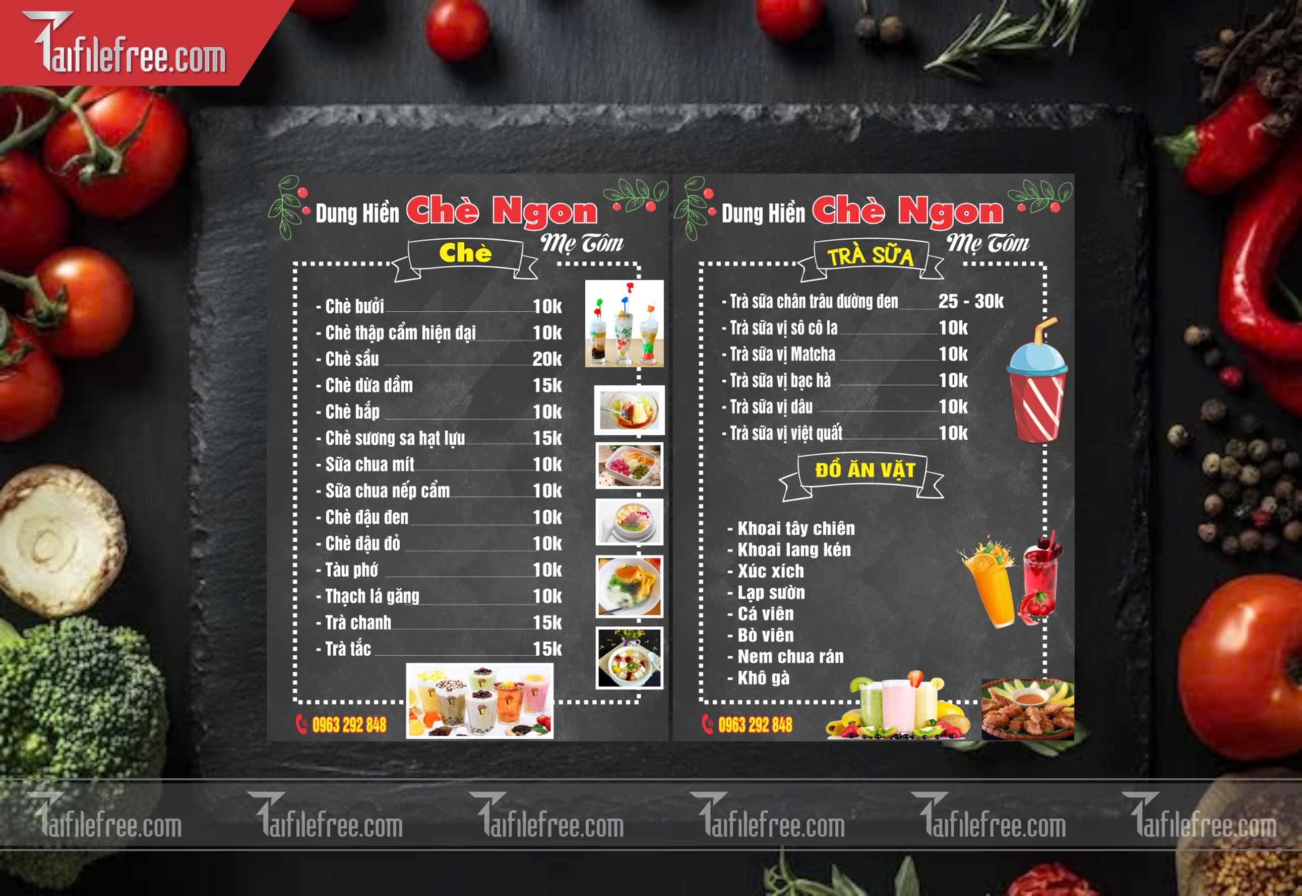 Menu Chè Ngon_M140