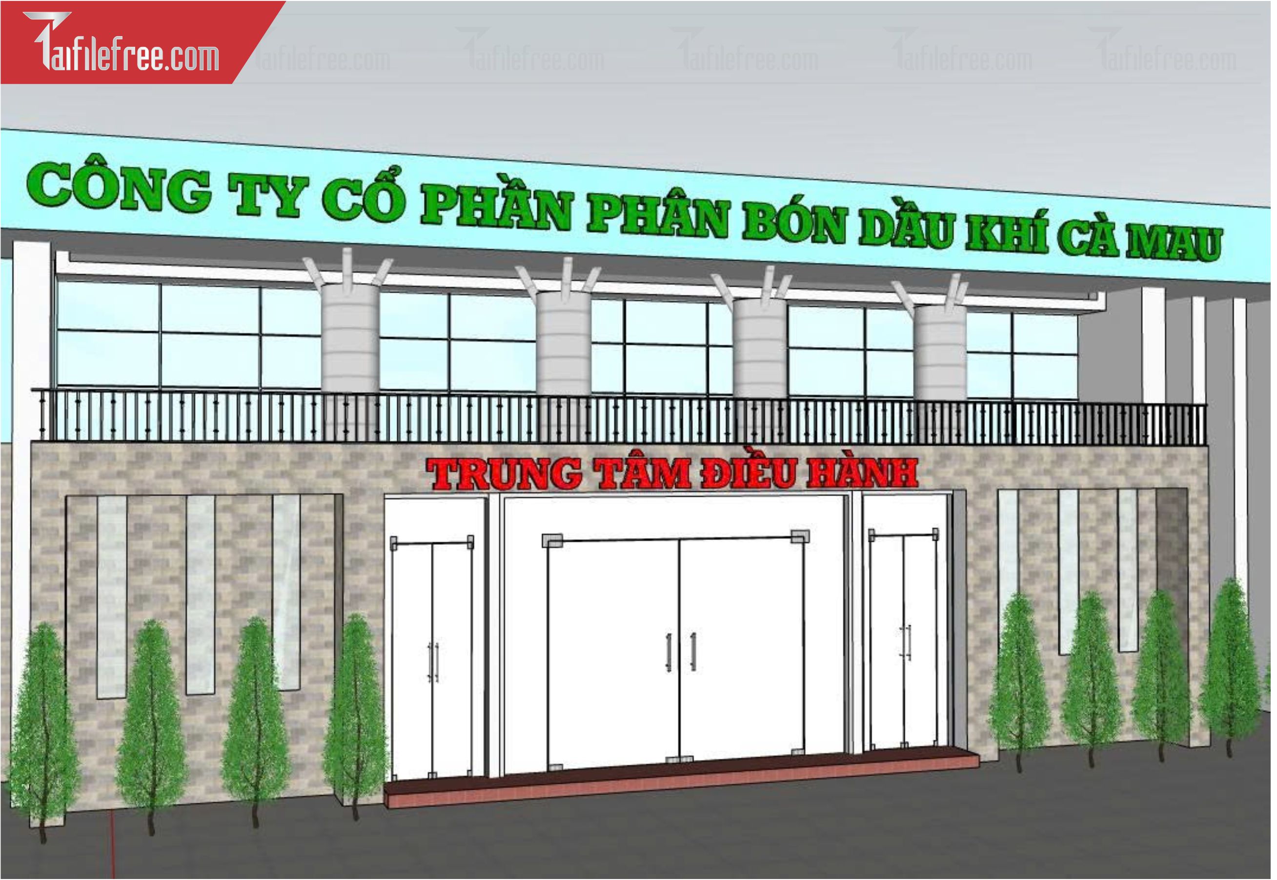 File 3D Sketchup Công Ty _SK692