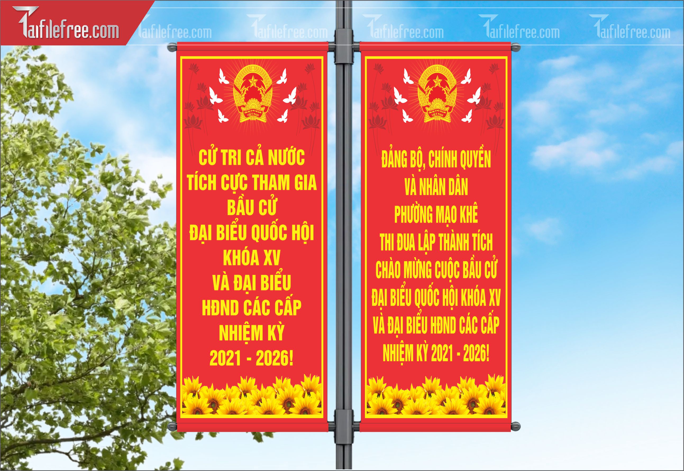 Phướn, Bầu Cử Đại Biểu Quốc Hội_TD332