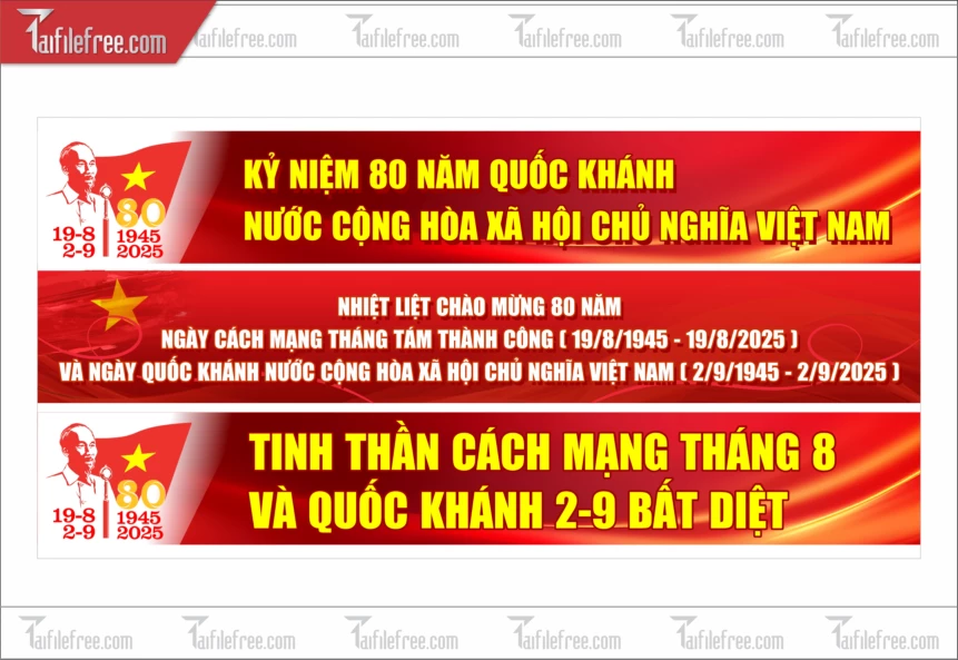 Băng Rôn Kỷ Niệm Quốc Khánh Ngày 2/9 QK51